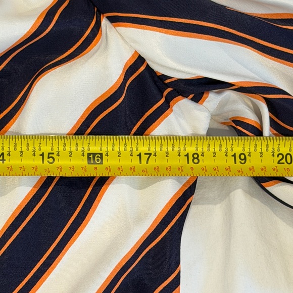 Anthropologie Maeve Striped One-Shoulder Top size small - Picture 9 of 12